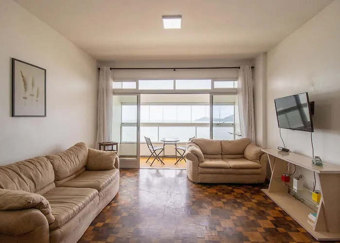 Pkn132 - Amplo, Frente Mar, Sacada, 3 Dorm