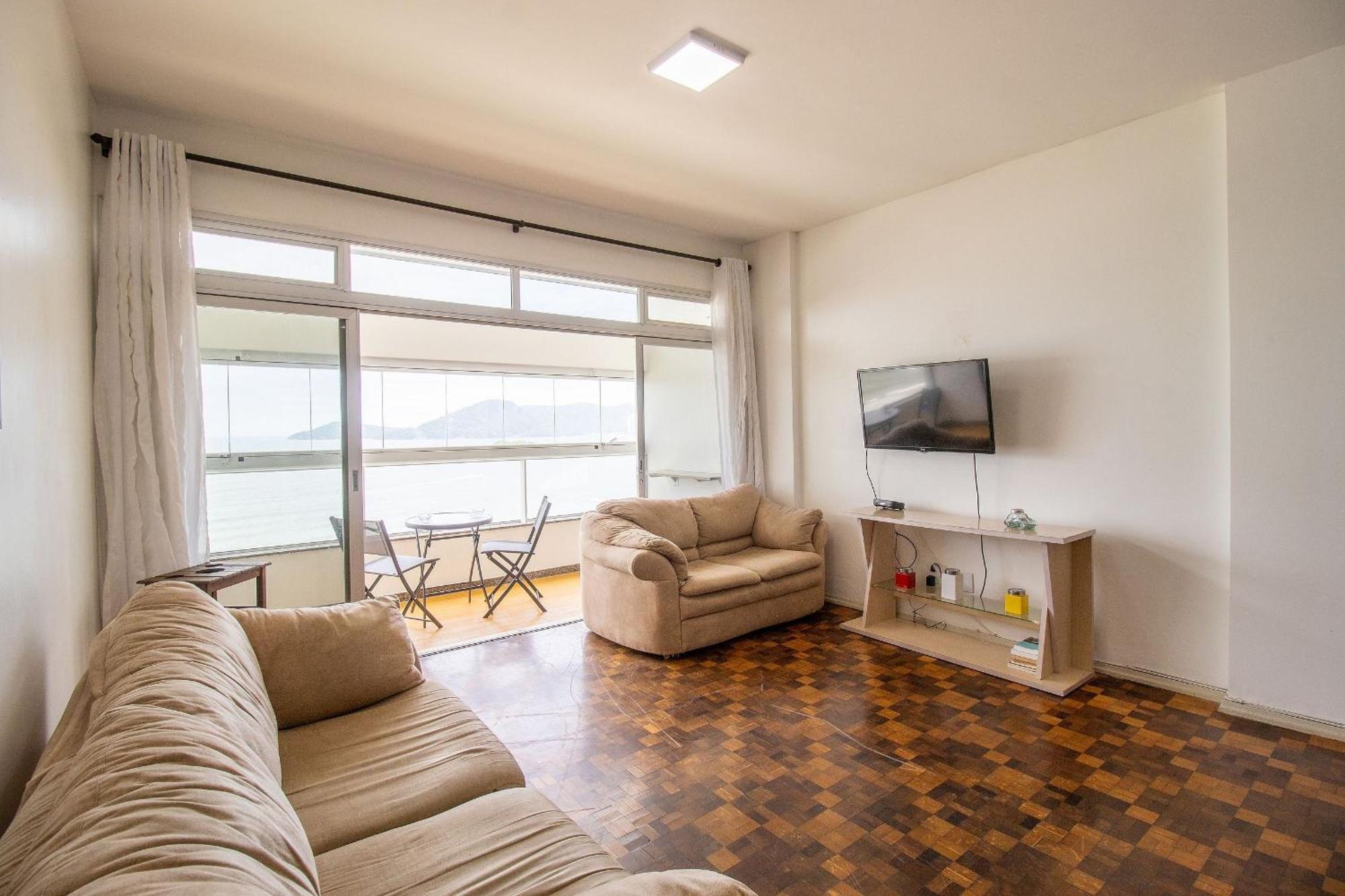 Apartamento Pkn132 - Amplo, Frente Mar, Sacada, 3 Dorm Balneario Camboriu
